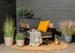 Veke Saima Nojatuoli Antiikkipetsattu/Texsilk Antrasiitti 4200