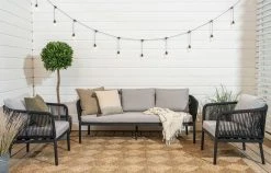 Veke Tuohi 3-istuttava Sohva Musta/harmaa 10 Veke Tuohi 3-istuttava Sohva Musta/harmaa -Veke kauppa Tuohi 3 istuttava sohva 11