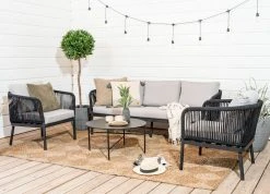 Veke Tuohi Sohvaryhmä Musta-harmaa -Veke kauppa Tuohi sohvaryhma musta harmaa 2