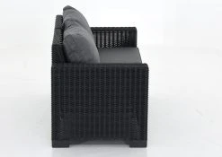 Keter California 2-istuttava Sohva, Grafiitin Harmaa -Veke kauppa Veke California 2 istuttava sohva grafiitin harmaa 4 1