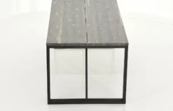 Veke Honka Lankkupöytä 180x90 Harmaa/musta -Veke kauppa Veke Honka lankkupoyta 180x90 harmaa musta 4 2