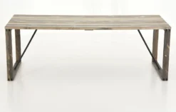 Veke Honka Lankkupöytä 220x90 Cm Harmaa/harmaa