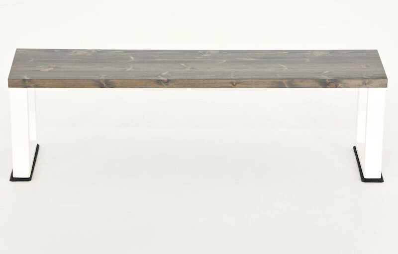 Veke Honka Penkki 155x35 Cm Metallijalalla Harmaa/valkoinen 5 Veke Honka Penkki 155x35 Cm Metallijalalla Harmaa/valkoinen - Image 5