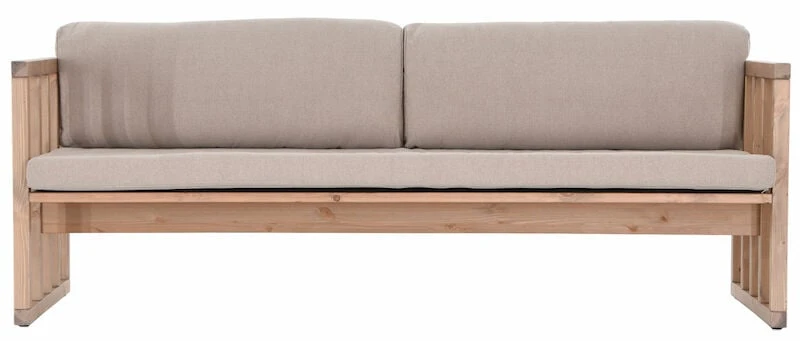 Veke Kioto 3-istuttava Sohva Antiikkipetsattu/Texsilk Hiekka 4212 4 Veke Kioto 3-istuttava Sohva Antiikkipetsattu/Texsilk Hiekka 4212 - Image 4