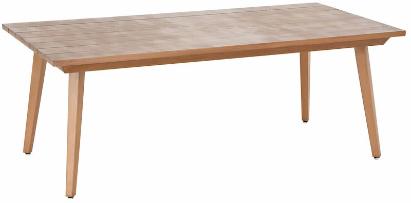 Veke Loiste Ruokapöytä 230x100 Cm Ruskea 6 Veke Loiste Ruokapöytä 230x100 Cm Ruskea - Image 6