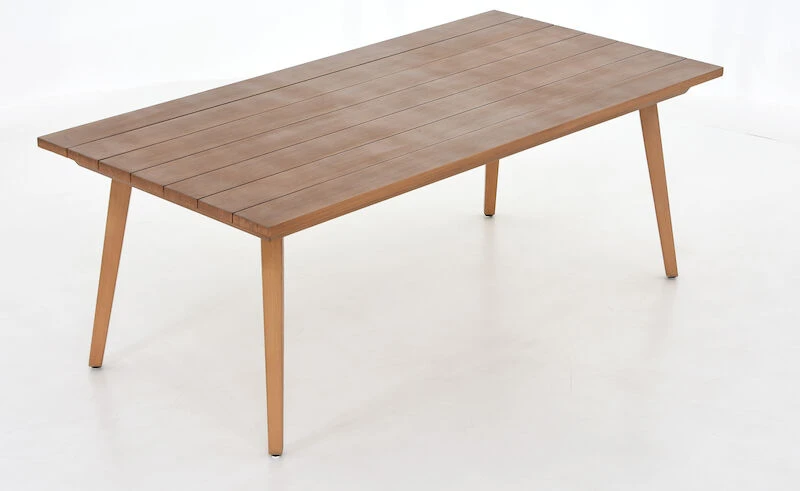 Veke Loiste Ruokapöytä 230x100 Cm Ruskea 1 Veke Loiste Ruokapöytä 230x100 Cm Ruskea