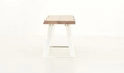 Veke Triangel Lankkupenkki 150x38 Antiikkipetsattu/valkoinen -Veke kauppa Veke Triangel lankkupenkki 150x38 antiikkipetsattu valkoinen 4 0