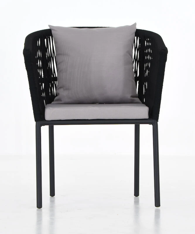 Veke Tuohi Puutarhatuoli Musta/harmaa 3 Veke Tuohi Puutarhatuoli Musta/harmaa - Image 3