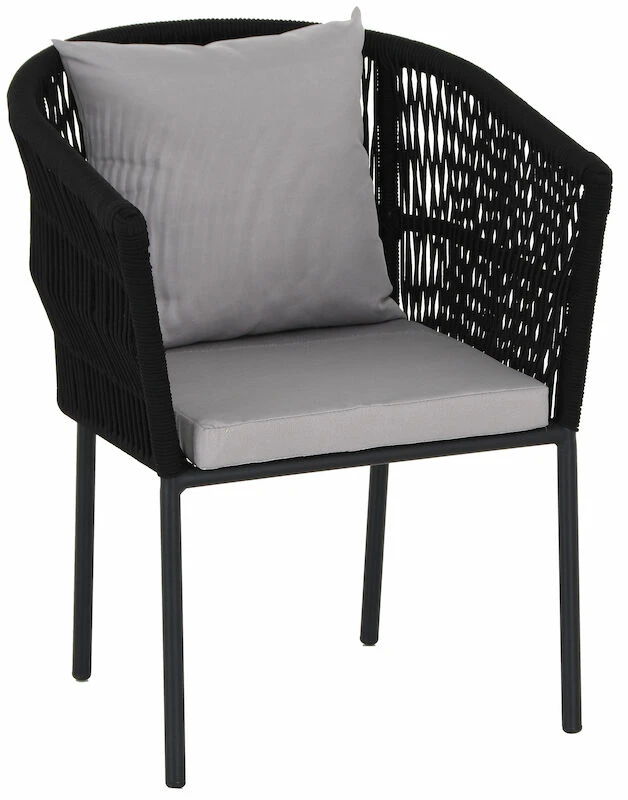 Veke Tuohi Puutarhatuoli Musta/harmaa 6 Veke Tuohi Puutarhatuoli Musta/harmaa - Image 6