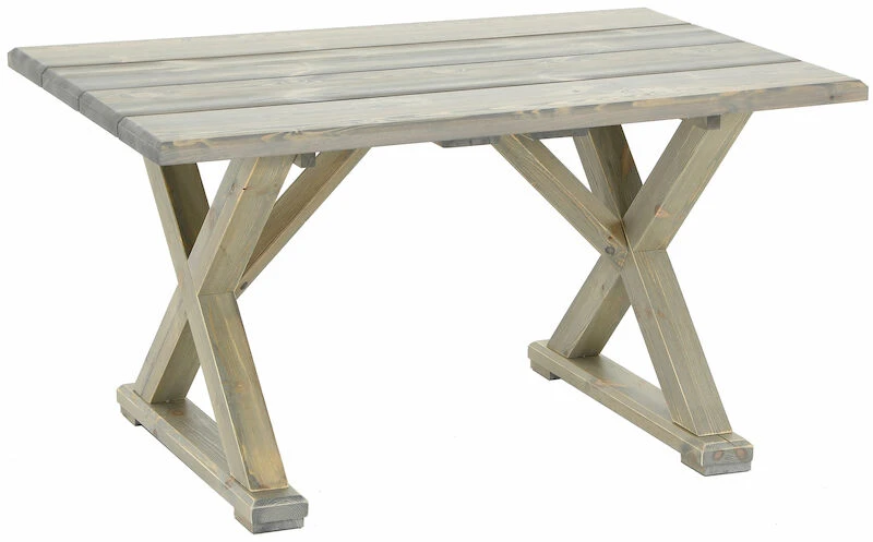 Veke Vanamo Lankkupöytä 140x92 Cm Harmaa 4 Veke Vanamo Lankkupöytä 140x92 Cm Harmaa - Image 4