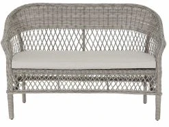 Vila Hven Penkkisohva Hiekan Värinen Polyrottinki/alumiini -Veke kauppa Vila Hven penkkisohva hiekan varinen polyrottinki alumiini 0 1