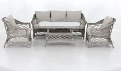 Vila Hven Sohvaryhmä Hiekan Värinen Polyrottinki/alumiini -Veke kauppa Vila Hven sohvaryhma hiekan varinen polyrottinki alumiini 0 1