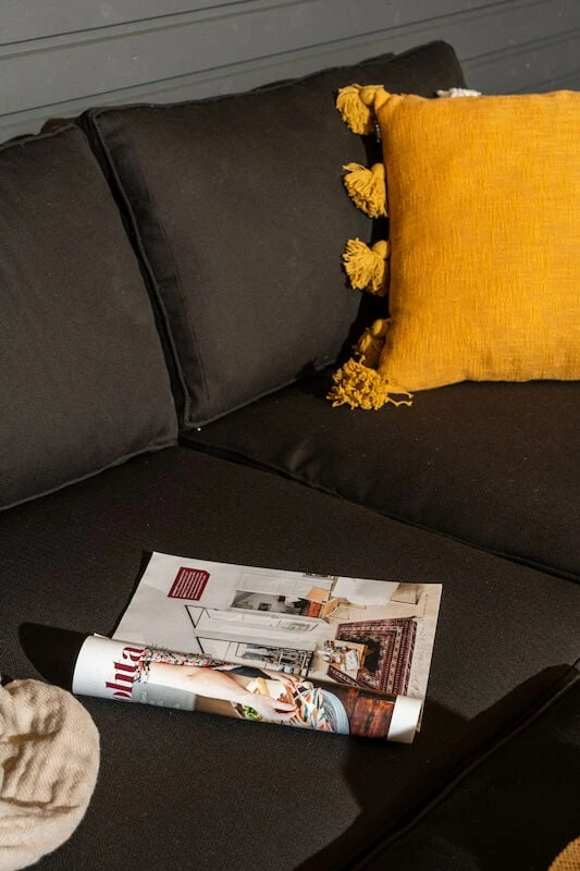 Veke Vorona 3-istuttava Rottinkisohva Luonnonväri/musta Pehmuste 5 Veke Vorona 3-istuttava Rottinkisohva Luonnonväri/musta Pehmuste - Image 5