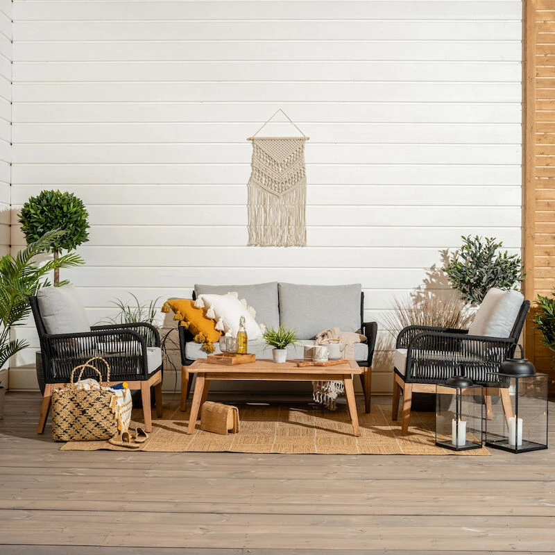 Veke Vuono Sohvaryhmä Tummanharmaa, Hiekka Pehmusteet 1 Veke Vuono Sohvaryhmä Tummanharmaa, Hiekka Pehmusteet