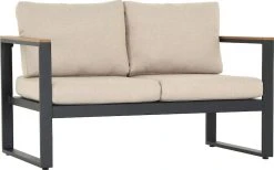 Veke Aava 2-istuttava Sohva Antrasiitti, Hiekka Pehmusteet -Veke kauppa aava 2ist sohva mustahiekka3