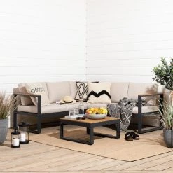 Veke Aava Kulmasohva Antrasiitti, Hiekka Pehmusteet 9 Veke Aava Kulmasohva Antrasiitti, Hiekka Pehmusteet -Veke kauppa aava kulmasohva web