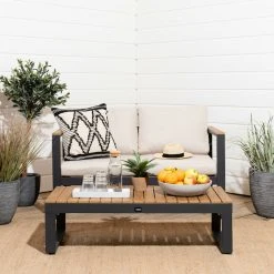 Veke Aava 2-istuttava Sohva Antrasiitti, Hiekka Pehmusteet -Veke kauppa aava sohva 2 istuttava web 2