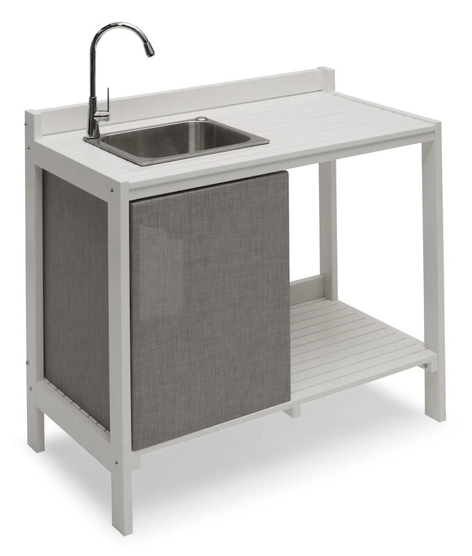 Hillerstorp Bara Vara Kesäkeittiö Altaalla Ja Hanalla, Valkoinen 5 Hillerstorp Bara Vara Kesäkeittiö Altaalla Ja Hanalla, Valkoinen - Image 5