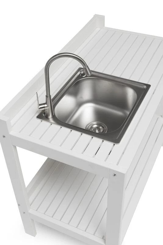 Hillerstorp Bara Vara Kesäkeittiö Altaalla Ja Hanalla, Valkoinen 4 Hillerstorp Bara Vara Kesäkeittiö Altaalla Ja Hanalla, Valkoinen - Image 4