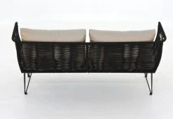 Bloomingville Mundo 3-istuttava Sohva Musta, Beige Pehmuste 10 Bloomingville Mundo 3-istuttava Sohva Musta, Beige Pehmuste -Veke kauppa bloomingville Bloomingville Mundo 3 istuttava sohva musta beige pehmuste 8 2