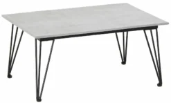 Bloomingville Mundo Sohvapöytä Musta/betoni -Veke kauppa bloomingville Bloomingville Mundo sohvapoyta musta betoni 1 1