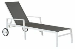 Brafab Leone Aurinkotuoli Valkoinen/harmaa