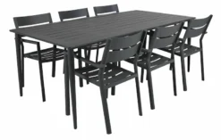 Brafab Nimes Ruokapöytä 200x98 Cm Antrasiitti