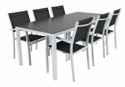 Brafab Rana Ruokapöytä 200x90 Cm Musta/valkoinen 7 Brafab Rana Ruokapöytä 200x90 Cm Musta/valkoinen -Veke kauppa brfab rana ruokapoyta 200x90cm musta valkoinen 1