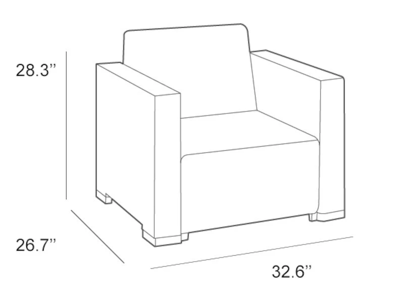 Keter California Nojatuoli, Cappuchino 3 Keter California Nojatuoli, Cappuchino - Image 3