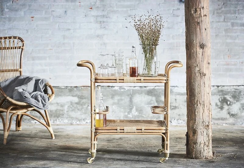 Sika-Design Carlo Rottinki Tarjoiluvaunu Luonnonväri 2 Sika-Design Carlo Rottinki Tarjoiluvaunu Luonnonväri - Image 2