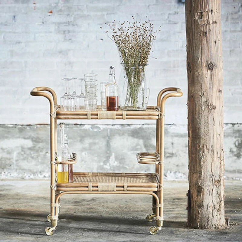 Sika-Design Carlo Rottinki Tarjoiluvaunu Luonnonväri 1 Sika-Design Carlo Rottinki Tarjoiluvaunu Luonnonväri