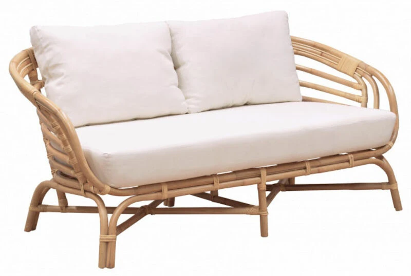 Eureka Copenhagen 2-istuttava Rottinkisohva 2 Eureka Copenhagen 2-istuttava Rottinkisohva - Image 2