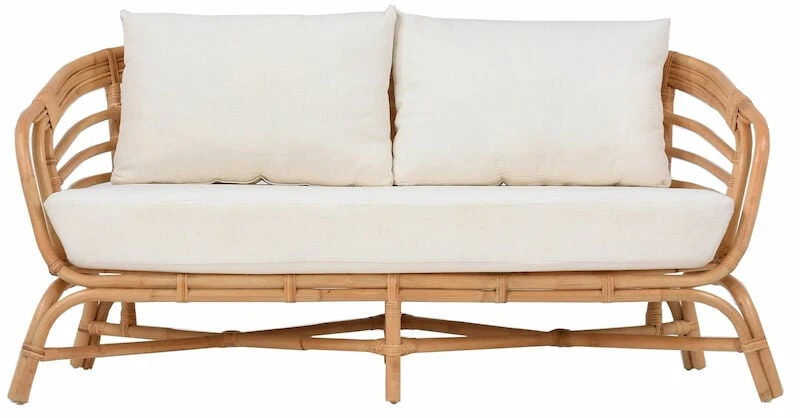 Eureka Copenhagen 2-istuttava Rottinkisohva 1 Eureka Copenhagen 2-istuttava Rottinkisohva