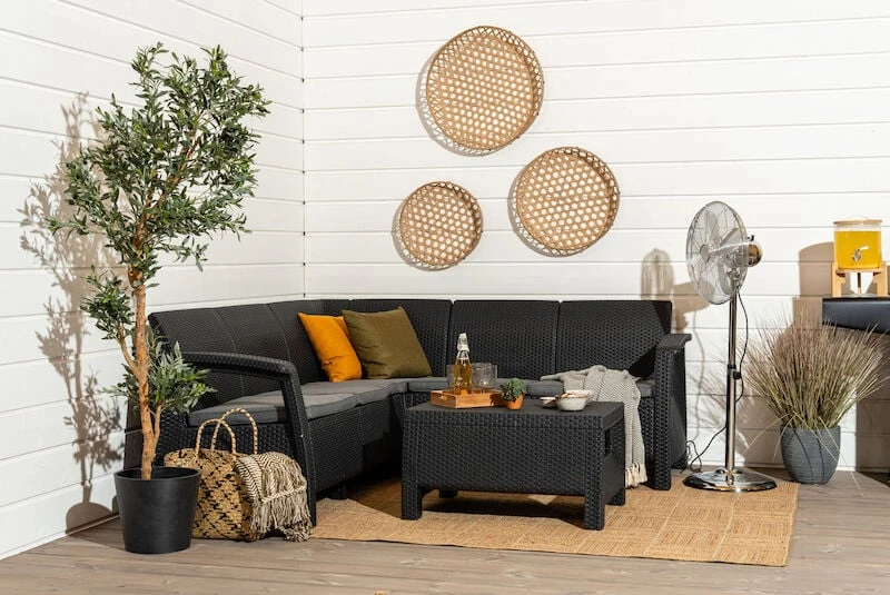 Keter Corfu Kulmasohvaryhmä, Grafiitin Harmaa 3 Keter Corfu Kulmasohvaryhmä, Grafiitin Harmaa - Image 3