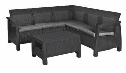 Keter Corfu Kulmasohvaryhmä, Grafiitin Harmaa