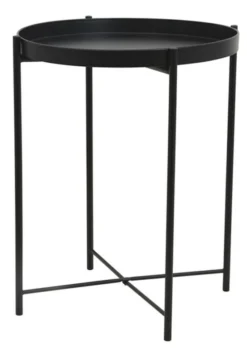 Day Susa Apupöytä Metalli Ø38 Cm Musta -Veke kauppa day metallinen apupoyta musta
