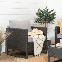 Veke Dublin Nojatuoli Tummanharmaa, Harmaat Pehmusteet -Veke kauppa dublin nojatuoli20220of206