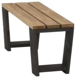 Ecofurn Jussi Penkki 100 Cm Musta Runko, Ruskea Kansi -Veke kauppa ecofurn penkki 100cm musta ruskea 01