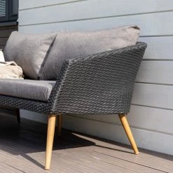 Veke Kaisla 3-istuttava Sohva Musta/harmaa -Veke kauppa envy johannes sohva 3 istuttava musta harmaa 8 web 1 1