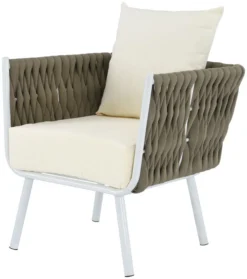 Veke Tunturi Nojatuoli Vihertävän Harmaa/valkoinen -Veke kauppa etp sf n30 4