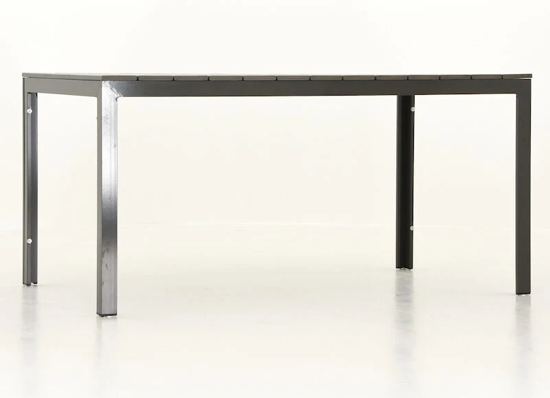 Veke Saari Ruokapöytä 150x90cm Tummanharmaa 2 Veke Saari Ruokapöytä 150x90cm Tummanharmaa - Image 2