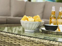 Hillerstorp Valencia Polyrottinki Sohvapöytä 80x80x40cm -Veke kauppa hillerstorp valencia polyrottinki sohvapoyta 80x80x40cm 2