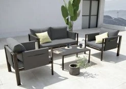 House Nordic Nice Sohvaryhmä Musta/tummanharmaa