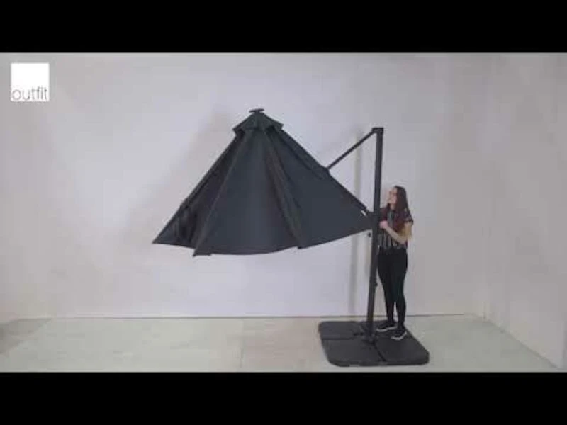 Outfit Täytettävä Sivuvarjon Paino 4-osainen Musta 2 Outfit Täytettävä Sivuvarjon Paino 4-osainen Musta - Image 2