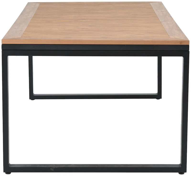 Veke Ilma Ruokapöytä 200x100 Cm Musta/ruskea 4 Veke Ilma Ruokapöytä 200x100 Cm Musta/ruskea - Image 4