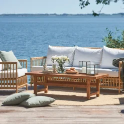 Sika-Design Julian Sohvapöytä Vanha Tiikki 140x55 Cm