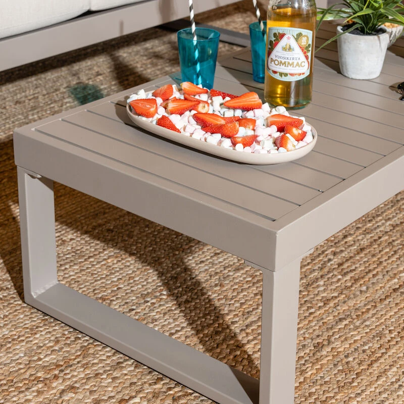 Veke Kallas Sohvapöytä 110x50 Cm Greige 3 Veke Kallas Sohvapöytä 110x50 Cm Greige - Image 3