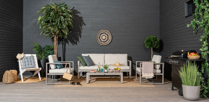 Madison Toscana Istuintyyny 46x46 Cm Vaaleanharmaa 3 Madison Toscana Istuintyyny 46x46 Cm Vaaleanharmaa - Image 3