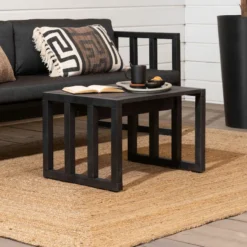 Veke Kioto Sohvapöytä 70x52 Cm Antiikkipetsattu 9 Veke Kioto Sohvapöytä 70x52 Cm Antiikkipetsattu -Veke kauppa kioto sohvapoyta 70x52 musta