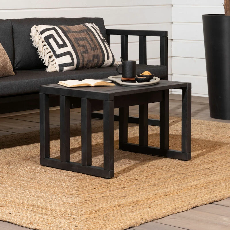 Veke Kioto Sohvapöytä 70x52 Cm Antiikkipetsattu 5 Veke Kioto Sohvapöytä 70x52 Cm Antiikkipetsattu - Image 5